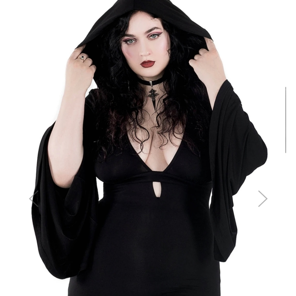 Killstar Deity Hooded Dress